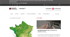 Desktop Screenshot of ensemble-en-regions.fr